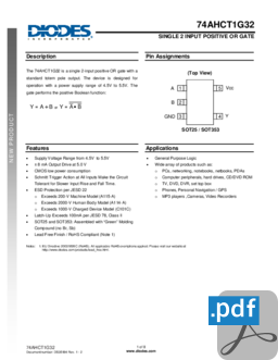 74AHCT1G32SE-7.pdf